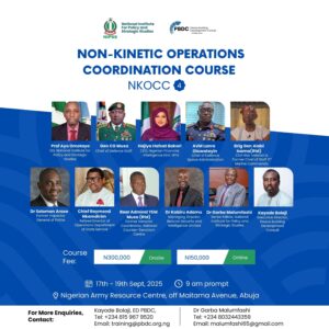 Non-Kinetic Operations Coordination Course