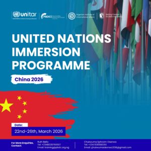 UNITED NATONS IMMERSION PROGRAMME
